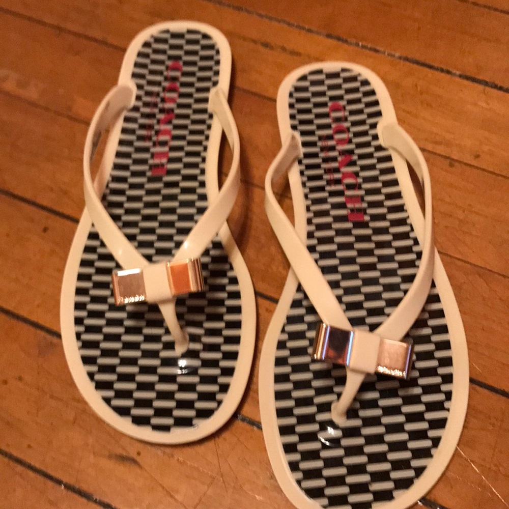 Coach sandals, size 7.